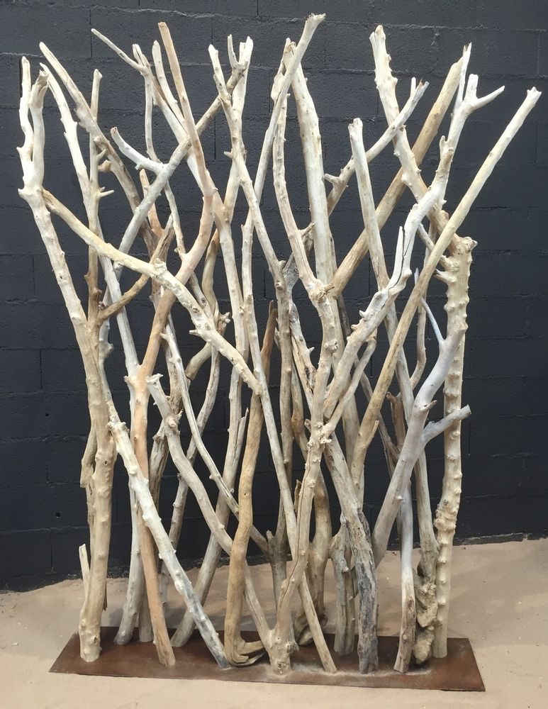 Objets de décoration - Paravent éclairé en branches de bouleaux - DECO-NATURE