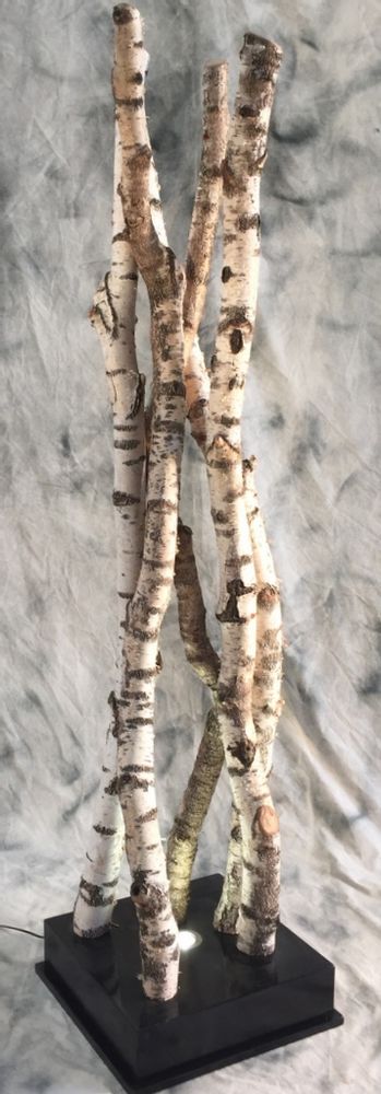 Objets de décoration - Paravent éclairé en branches de bouleaux - DECO-NATURE