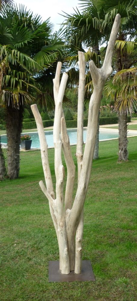 Objets de décoration - Paravent éclairé en branches de bouleaux - DECO-NATURE