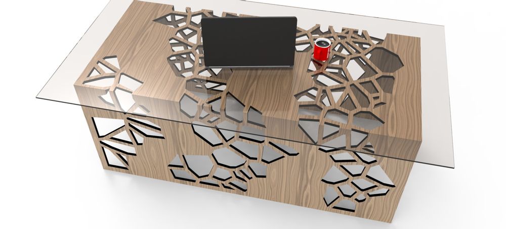 Coffee tables - Voronoi  Coffee Table - 3DECO GENESIS