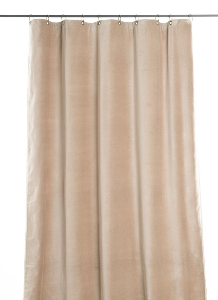 Curtains and window coverings - Curtain Tosca  in velvet - EN FIL D'INDIENNE...