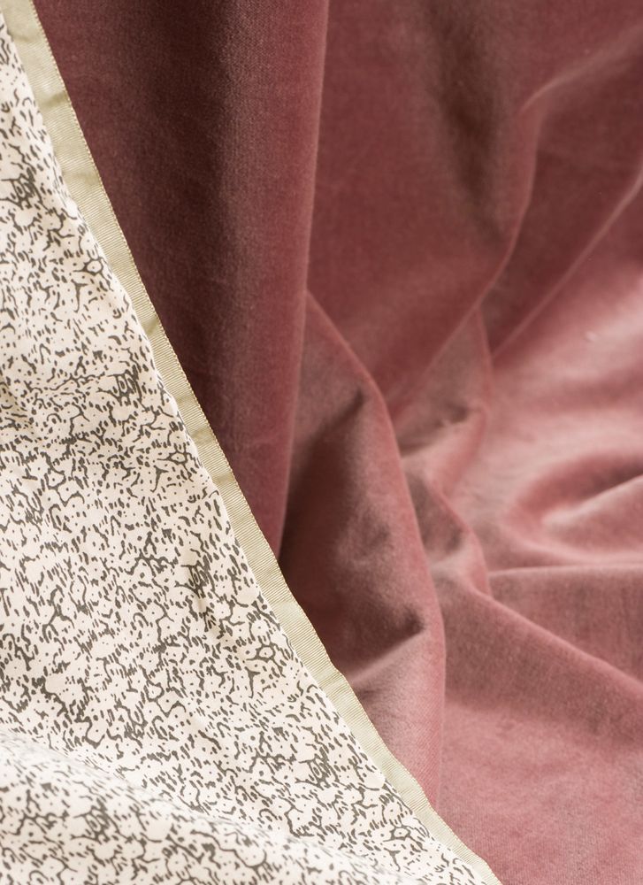Curtains and window coverings - Curtain Tosca  in velvet - EN FIL D'INDIENNE...