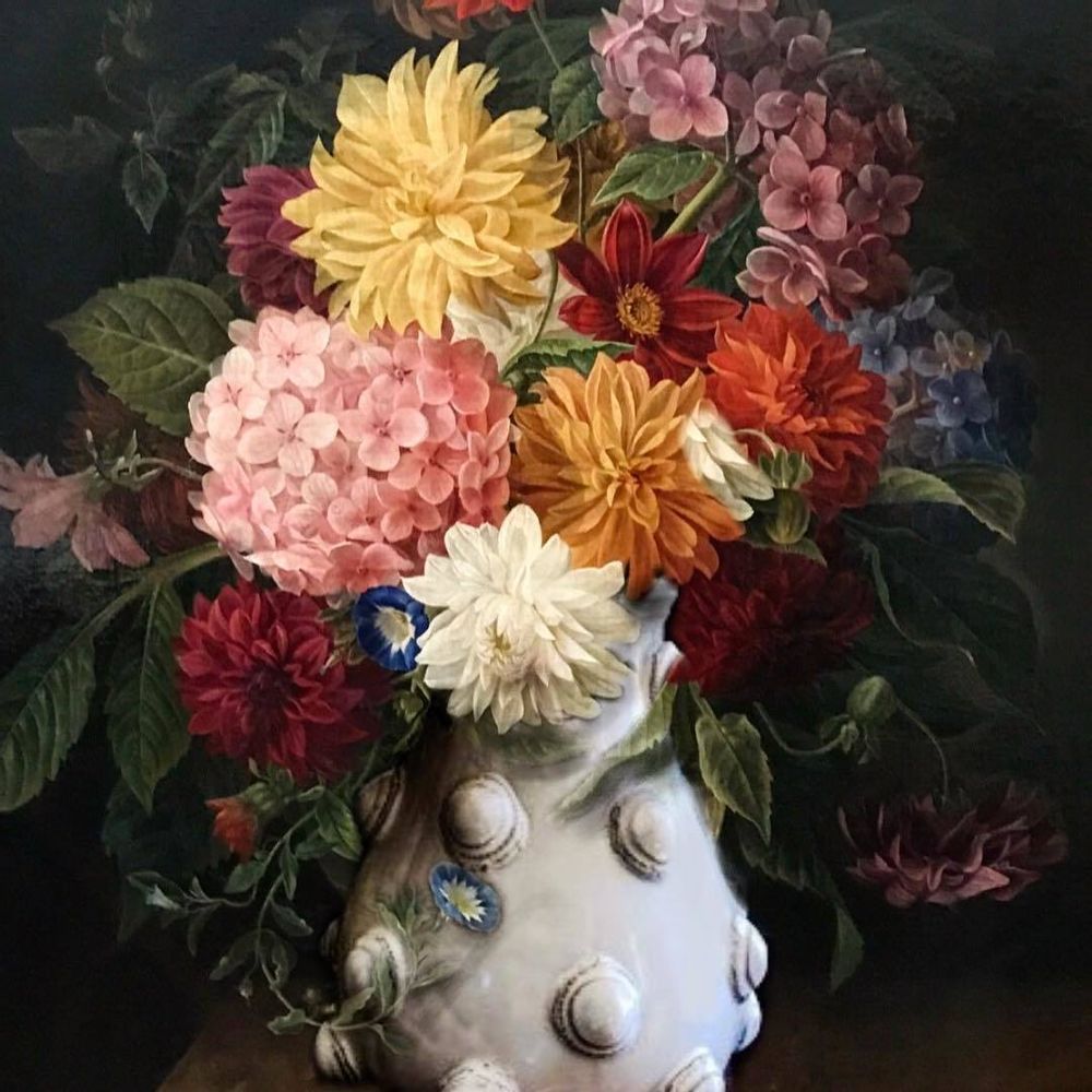 Flower pots - Vase Mademoiselle design by Mathilde Carron-Astier de Villatte - CARRON PARIS