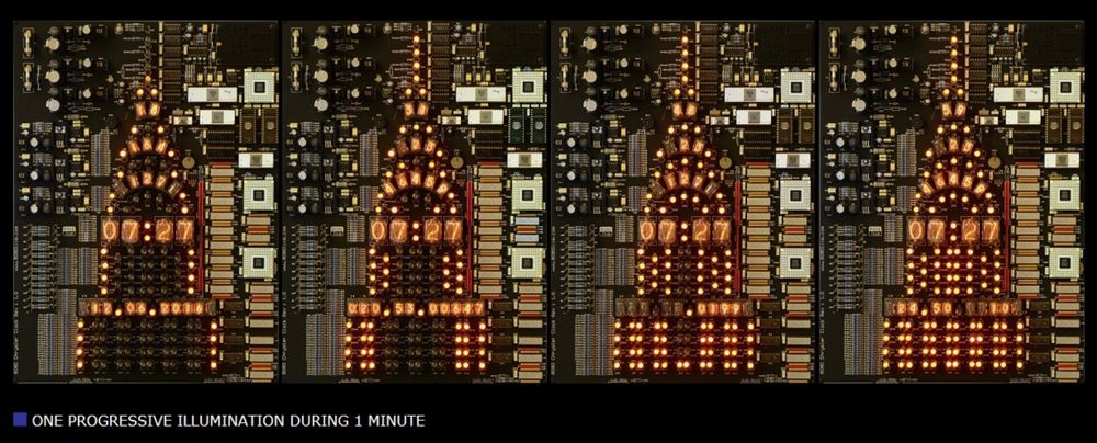 Clocks - CHRYSLER BUILDING - FREDERIC IMBERT