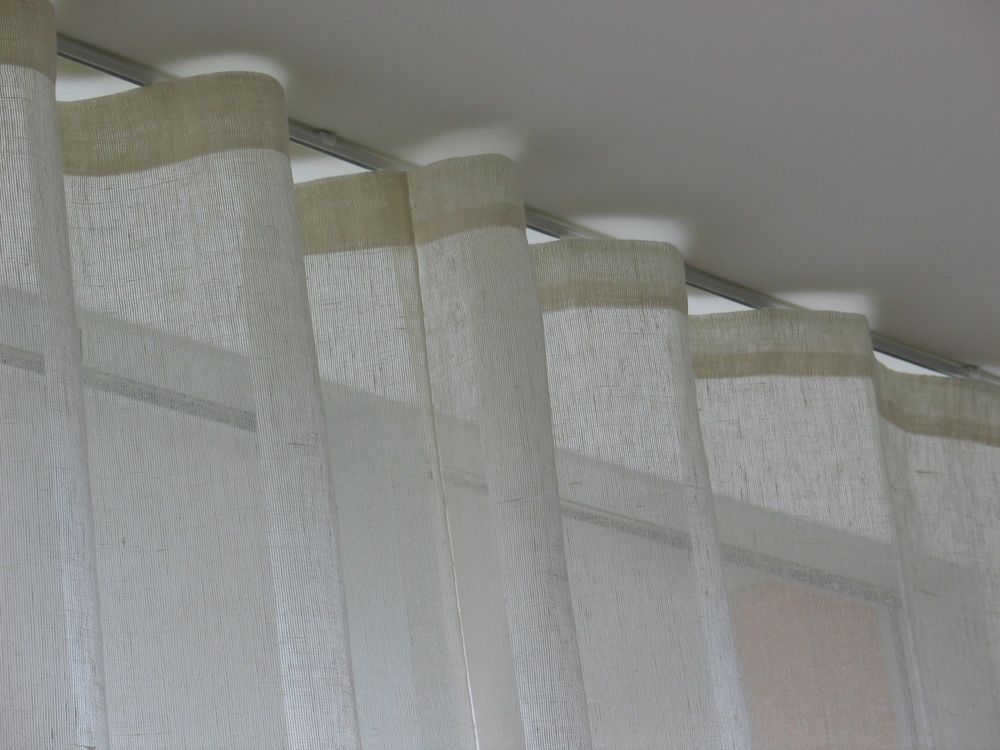 Curtains and window coverings - 100% HANDCRAFTED LINEN CURTAINS - STUDIO NATURAL