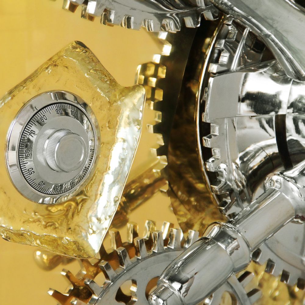 Unique pieces - MILLIONAIRE GOLD Luxury Safe - BOCA DO LOBO