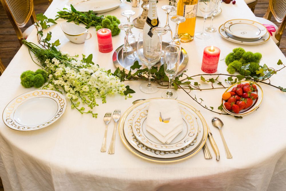 Linge de table textile - Nappe de 4,30m Lin Blanc - THECOCOONALIST