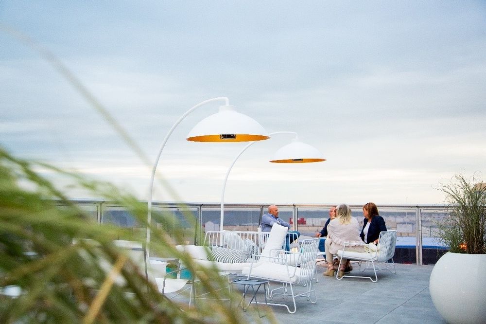 Outdoor space equipments - DOME - HEATSAIL