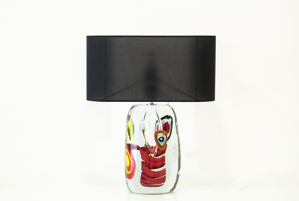 Objets de décoration - Lampe de table - Red and murrine - VETRERIA MURANO DESIGN