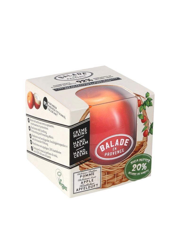 Cosmétiques - Crème Mains Pomme - BALADE EN PROVENCE