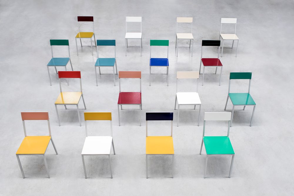 Chaises - collection alu - VALERIE OBJECTS