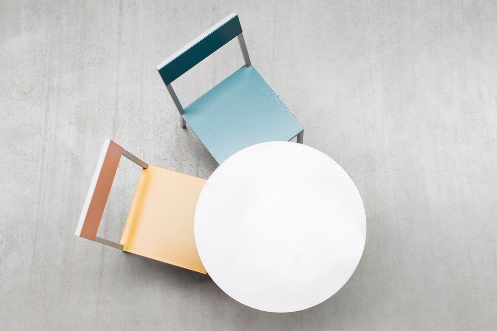 Chaises - collection alu - VALERIE OBJECTS