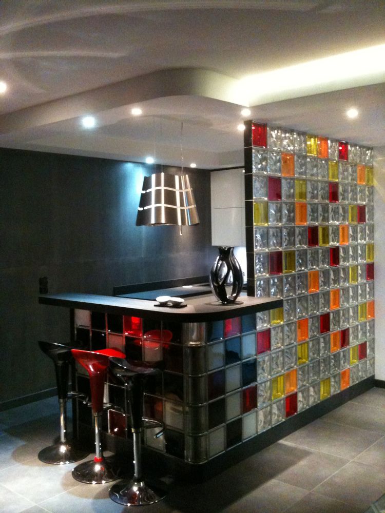 Wall panels - Mendini glassblocks - SEVES GLASSBLOCKS