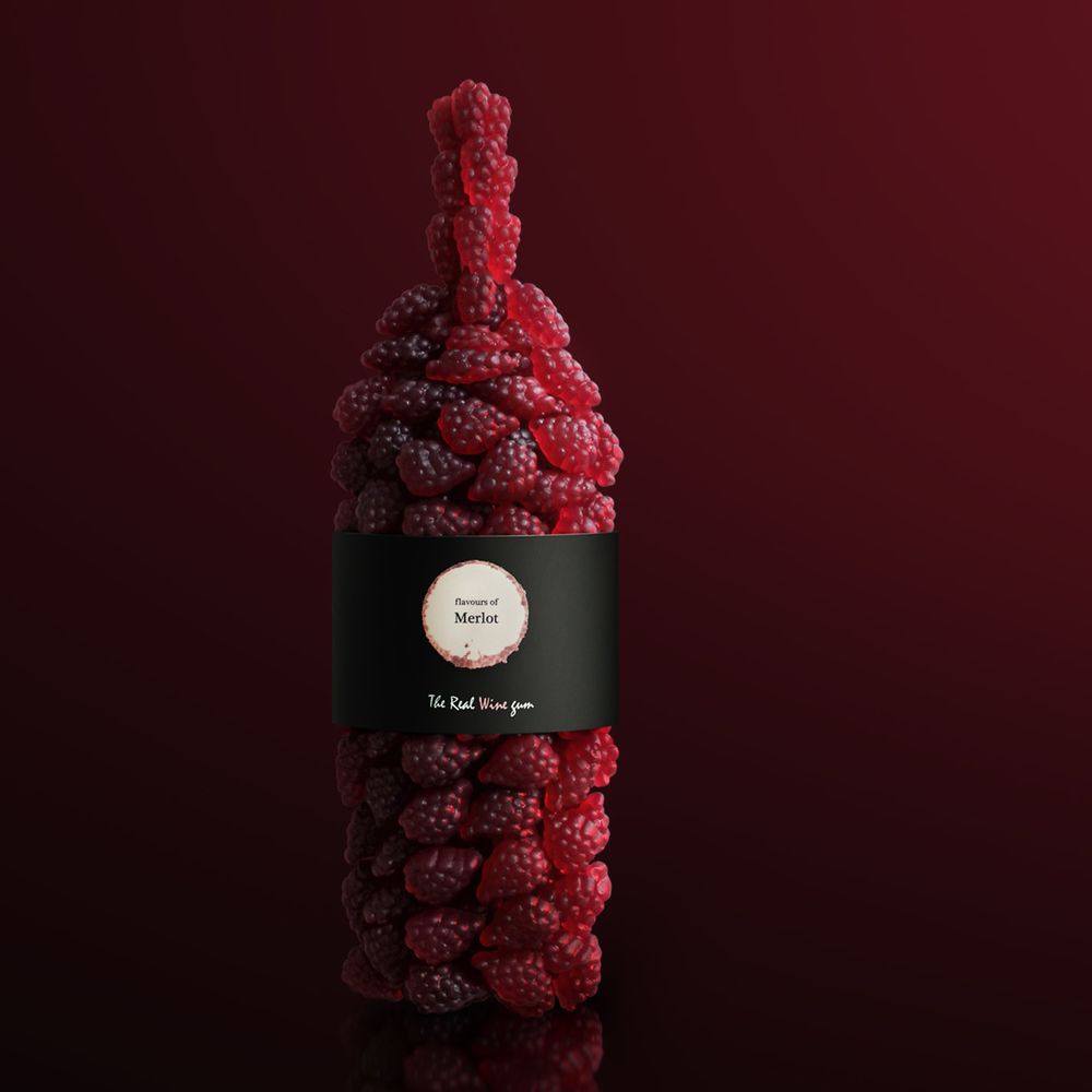 Chambres d'hôtels - VINOOS, Vin comestible - Merlot - VINOOS