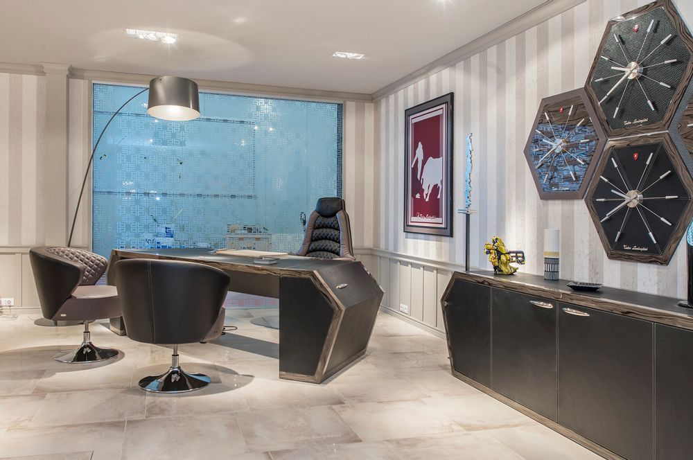 マリノスリム190、リベルタンゴエモシオン180QF、ロデオ160 LONGBEACH Tonino Lamborghini - Desks - FORMITALIA GROUP SPA - Wood