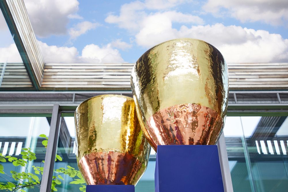 Vases - CopperBrassVase - DES POTS