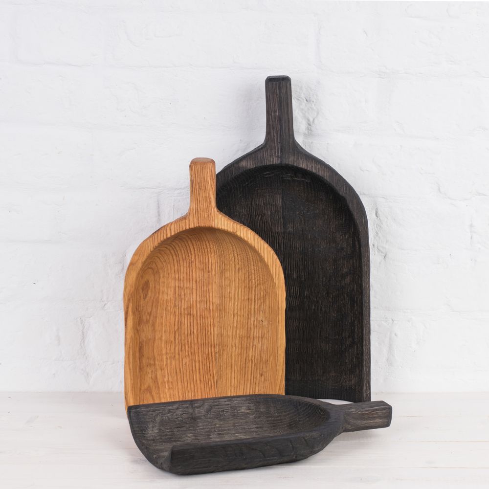 Design objects - MEDIUM PLATTER WITH HANDLE - FUGA