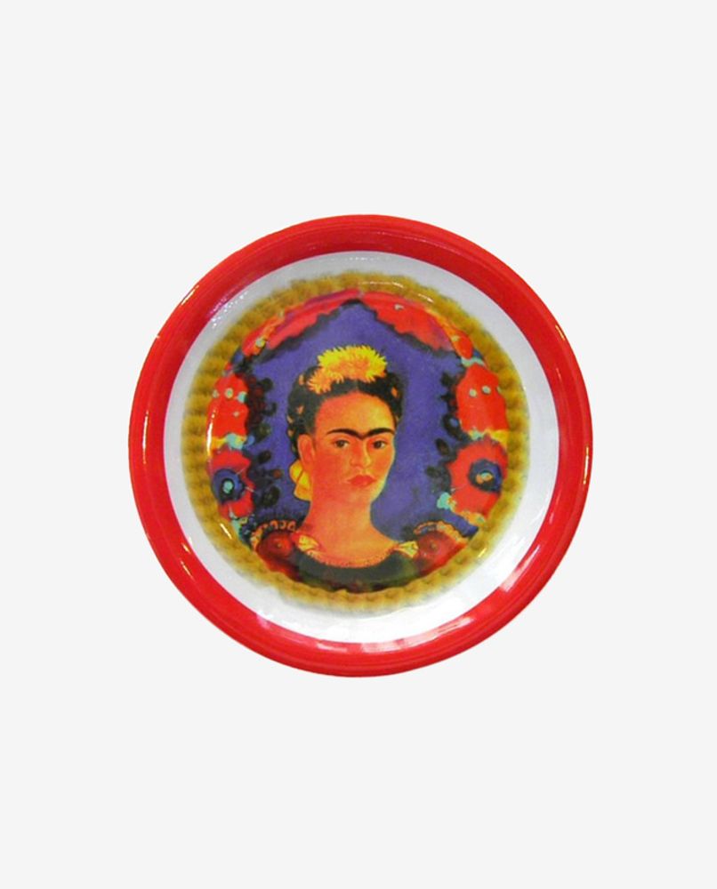 Accessoires enfants - Assiette Frida Kahlo mélamine - TIENDA ESQUIPULAS