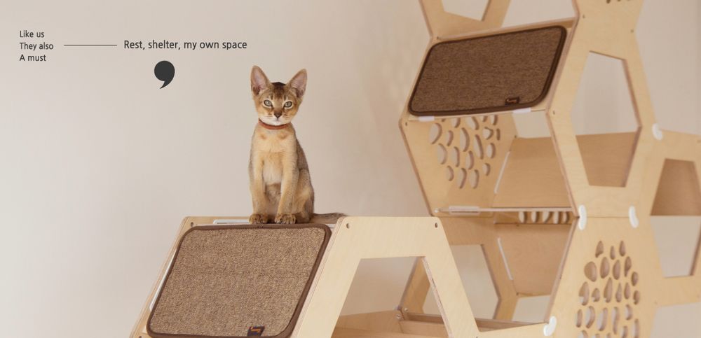 Etagères - mondomiopet cat-tower - KIUM DESIGN IN KYUNGIL UNIV.