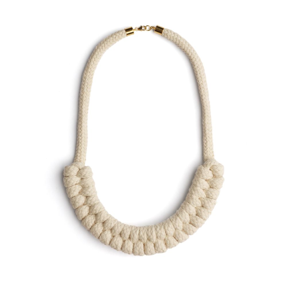 Bijoux - Collier en tresse de marin - ELEANOR BOLTON STUDIO