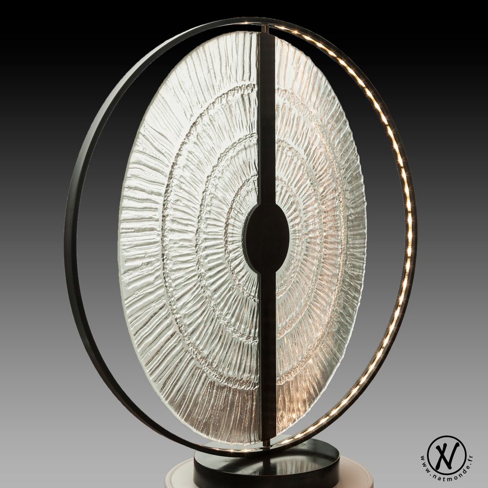 Lampes de table - Disque de lumière - NATACHA MONDON & ERIC PIERRE