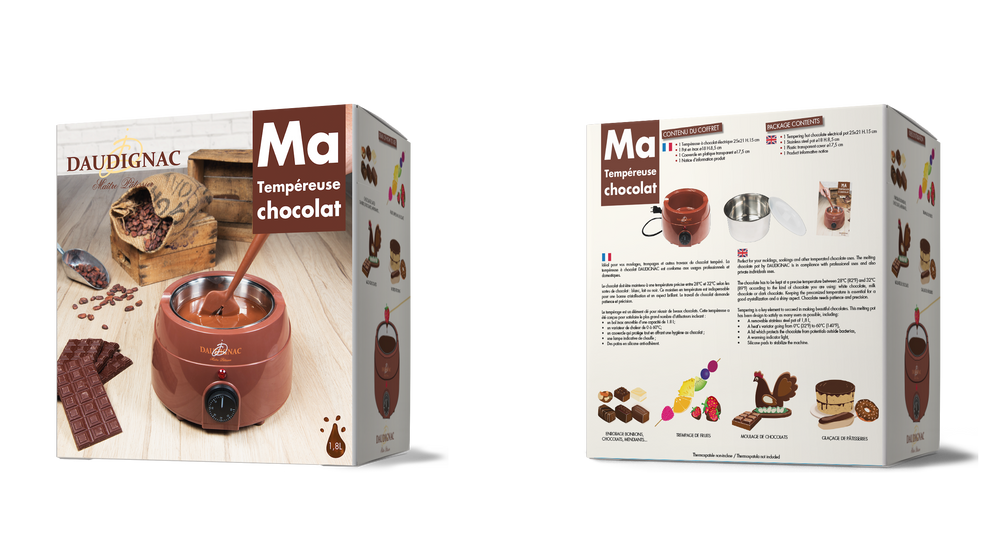 Petit électroménager - Ma tempereuse chocolat - DAUDIGNAC