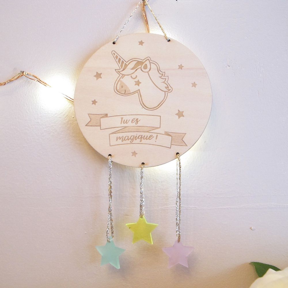 Other wall decoration - Dreamcatcher wood - ANESIDORA