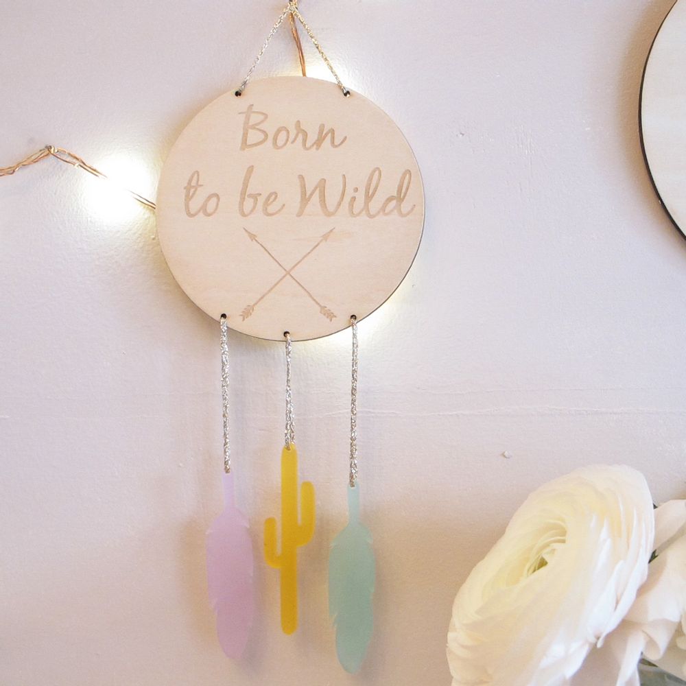 Other wall decoration - Dreamcatcher wood - ANESIDORA