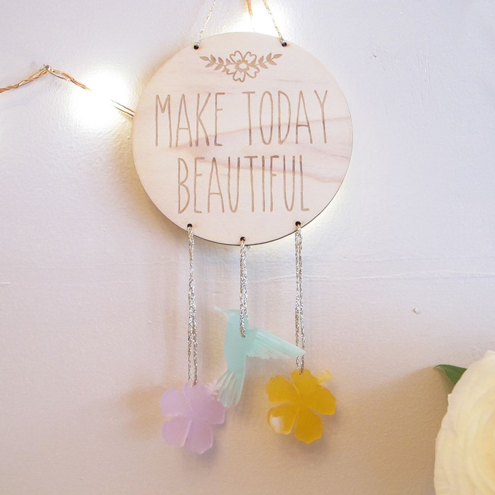 Other wall decoration - Dreamcatcher wood - ANESIDORA