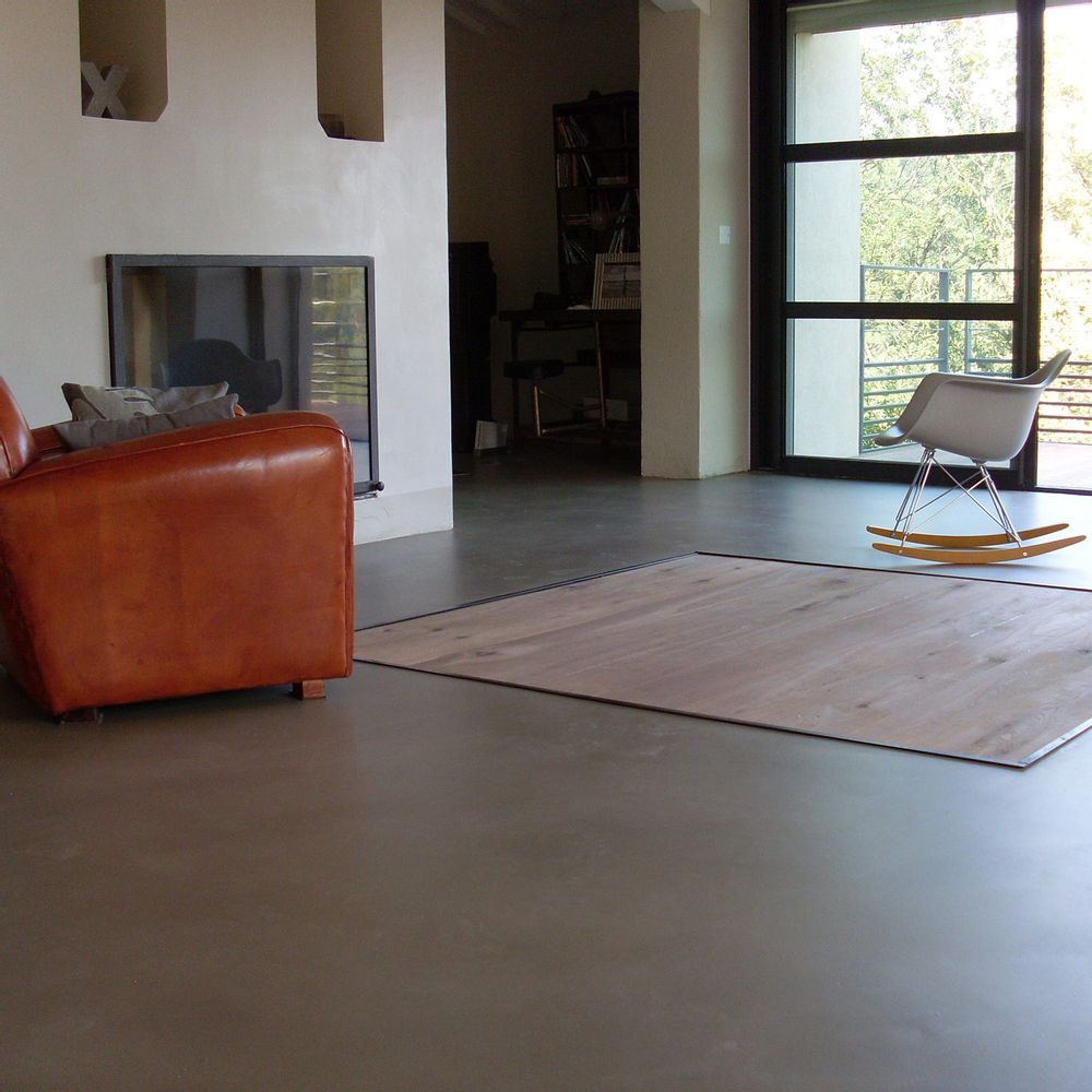 Revêtements sols intérieurs - Revêtements décoratifs pour planchers poulés - MERCADIER TEINTES ET MATIÈRES