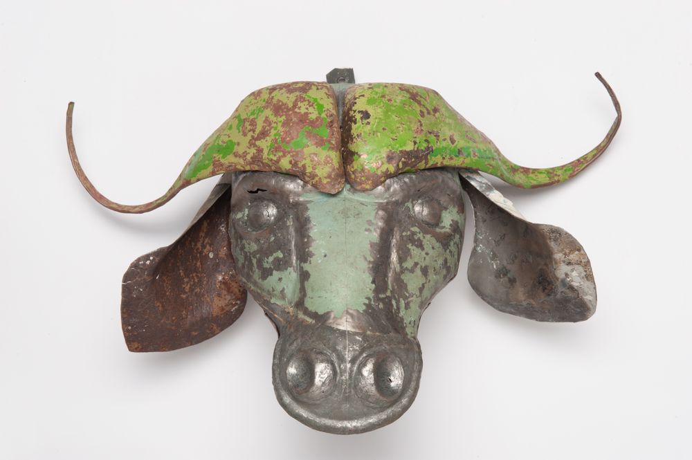 Decorative objects - ANIMALS AND TROPHIES IN RECYCLED METAL - MAHATSARA