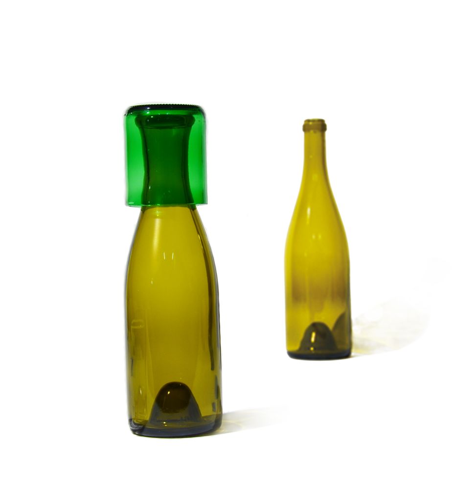 Verre d'art - SAMESAME No. 09 glass carafe - SAMESAME - UPCYCLED GLASS PRODUCTS
