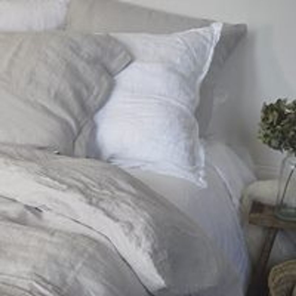 Linge de lit - HOUSSE DE COUETTE LIN LAVÉ MADE IN FRANCE - LA DRAPERIE FRANÇAISE