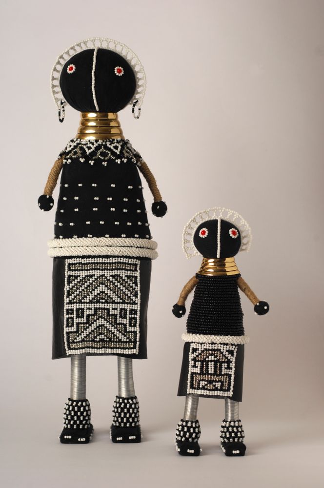 Sculptures, statuettes and miniatures - POUPEES NDEBELE - MAHATSARA