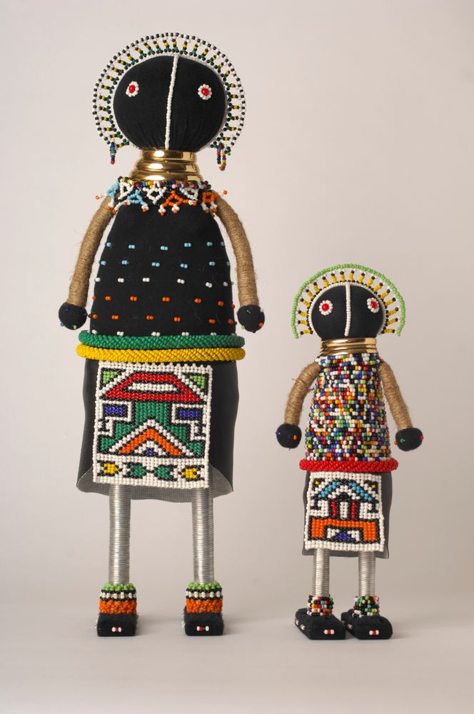 Sculptures, statuettes and miniatures - POUPEES NDEBELE - MAHATSARA
