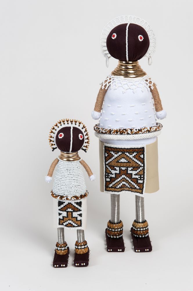 Sculptures, statuettes and miniatures - POUPEES NDEBELE - MAHATSARA