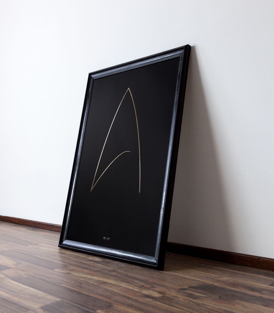 Other wall decoration - The Final Frontier III|IV - THE THIN GOLD LINE