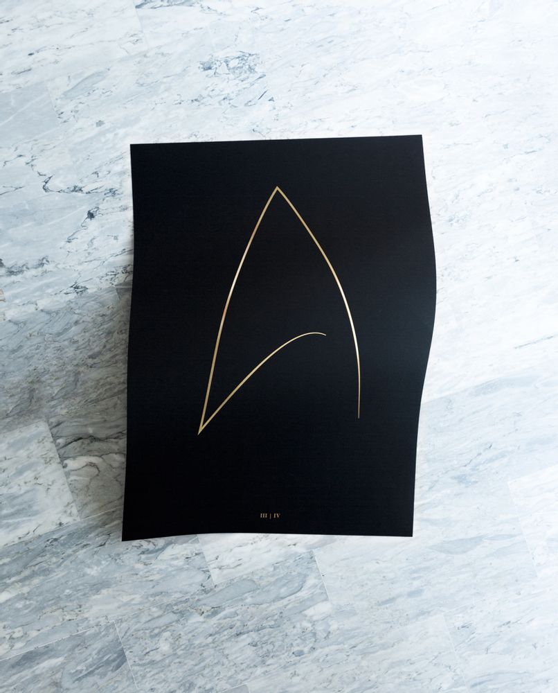 Other wall decoration - The Final Frontier III|IV - THE THIN GOLD LINE