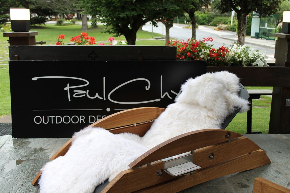 Lounge chairs - Chaise Longue - XXL BOBINE - PAULCHX - OUTDOOR DESIGN CHAMONIX