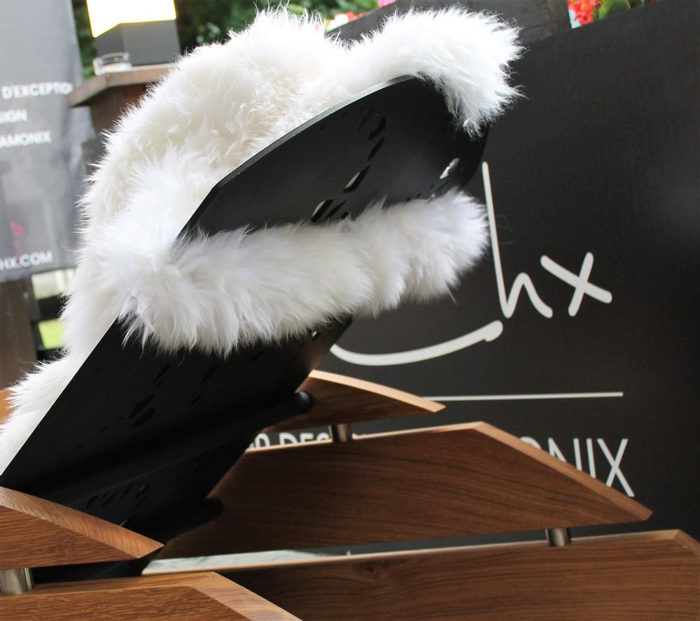 Lounge chairs - Chaise Longue - XXL BOBINE - PAULCHX - OUTDOOR DESIGN CHAMONIX