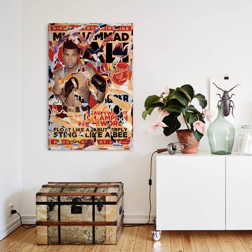 Other wall decoration - PRESENTATION ARTISTE MICHAEL VIVIANI - EYEFOOD FACTORY
