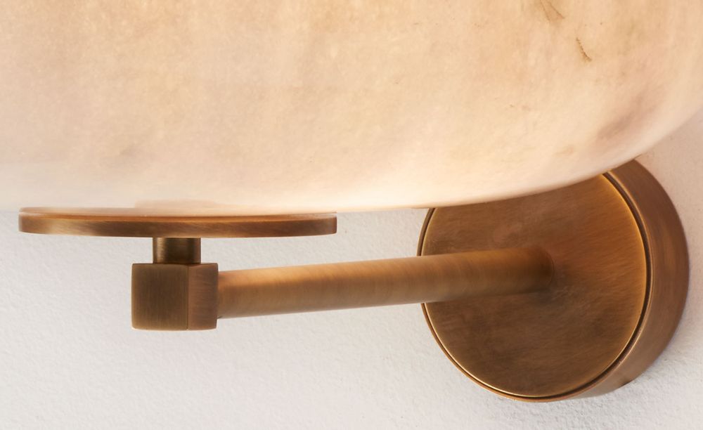 Wall lamps - Marble Wall Lamp - MAPSWONDERS