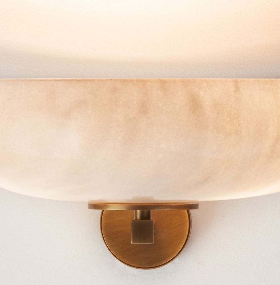 Wall lamps - Marble Wall Lamp - MAPSWONDERS