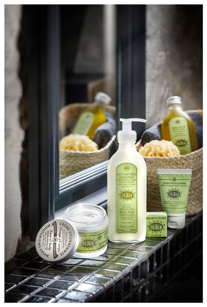 Cosmétiques - Olivia, la cosmétique BIO à l'huile d'olive - SAVONNERIE MARIUS FABRE