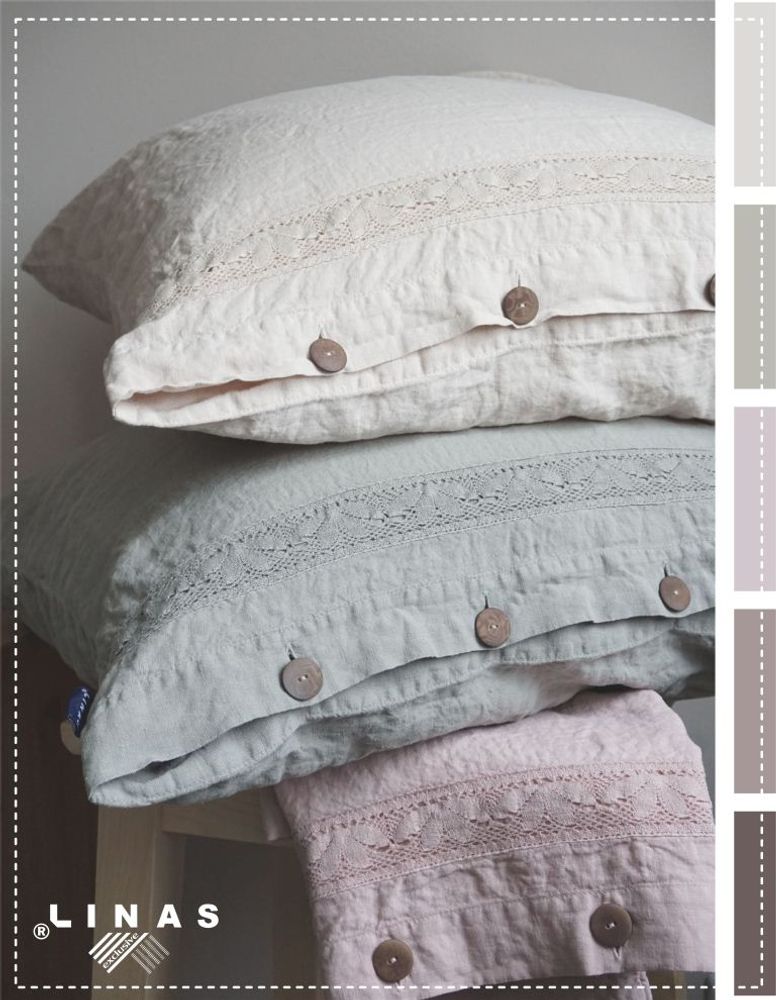 Bed linens - Linen wash-stone bedding  - LINAS - LINEN MANUFACTURERS