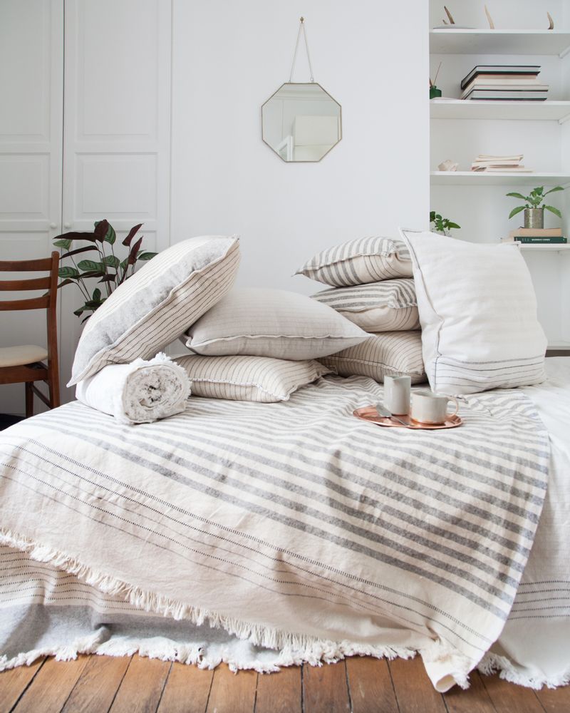 Fabric cushions - Cushion Covers - KHADI AND CO.