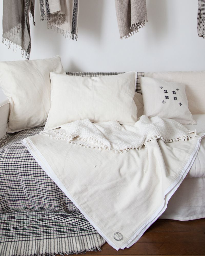Fabric cushions - Cushion Covers - KHADI AND CO.