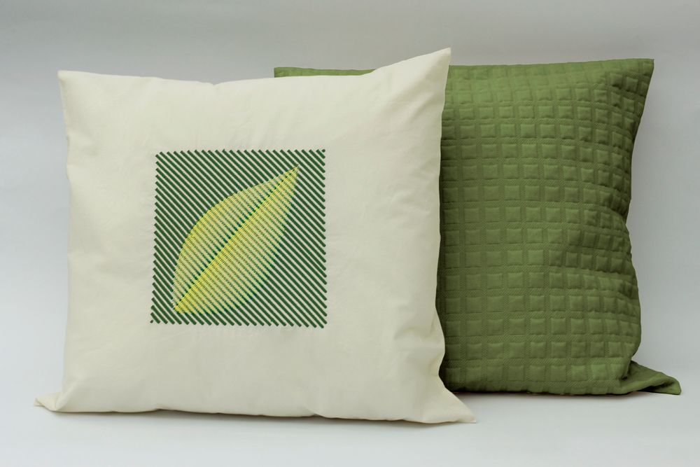 Fabric cushions - Organic Cotton Pillowcases - DE PORTUGAL NATURALMENTE