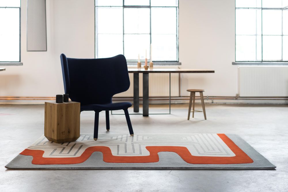 Design carpets - Meander rug - DARE TO RUG