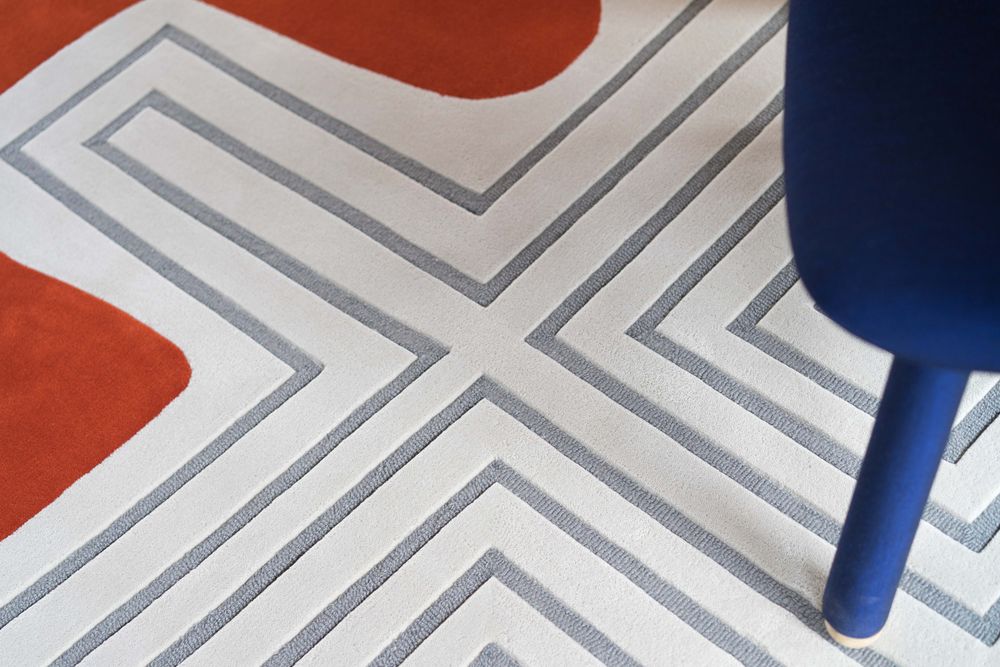 Design carpets - Meander rug - DARE TO RUG